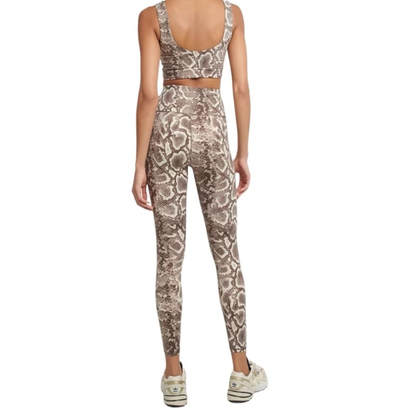 Varley Women’s Python Snake Print Let’s Go High Leggings Tights size Small - Picture 3 of 13